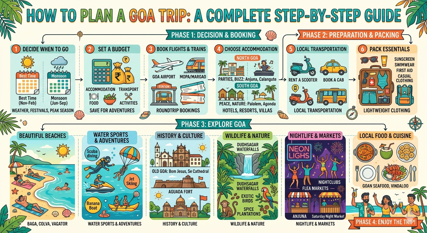 How to Plan a Goa Trip